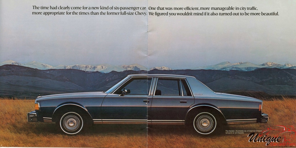 1977 Chevrolet Full-Size Brochure Page 9